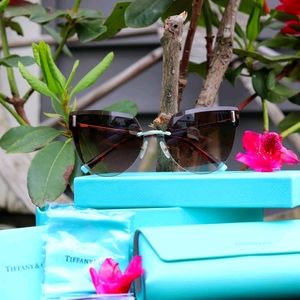 Gold/Brown Gradient Tiffany sunglasses